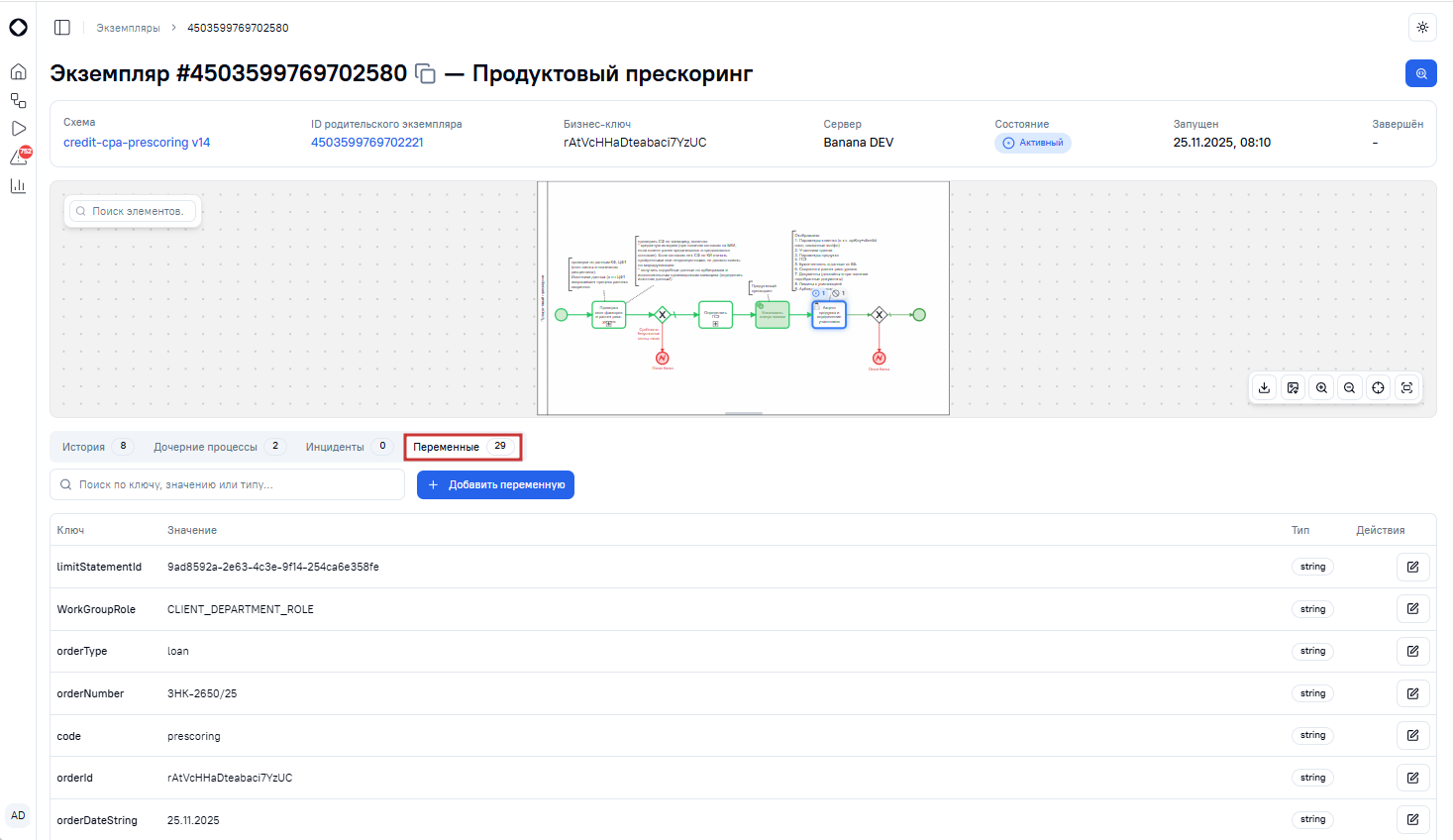 Переменные экземпляра